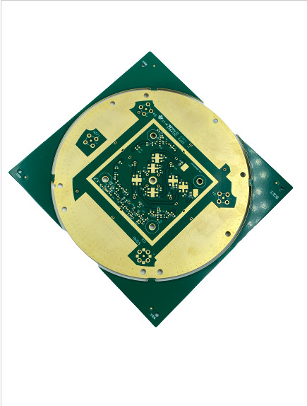 Fiberglass Reinforced FR4 PCB Board 6 Layer Silkscreen Color White 0.2mm Min