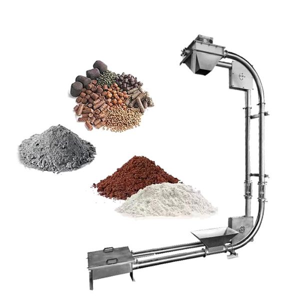 Custom Stainless Steel Tube Chain Conveyor Horizontal Inclined Vertical Transport Powder Mechanical Delivery Disc Cable Conveyors for Industrial