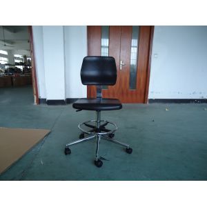 Comfortable Practical ESD Task Chair , Smooth Movement Ergonomic Lab Chairs