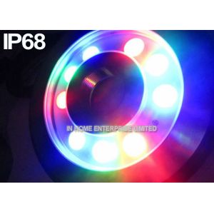 Ultrathin Color Changing LED Pool Lights 30 Degree Beam Angle