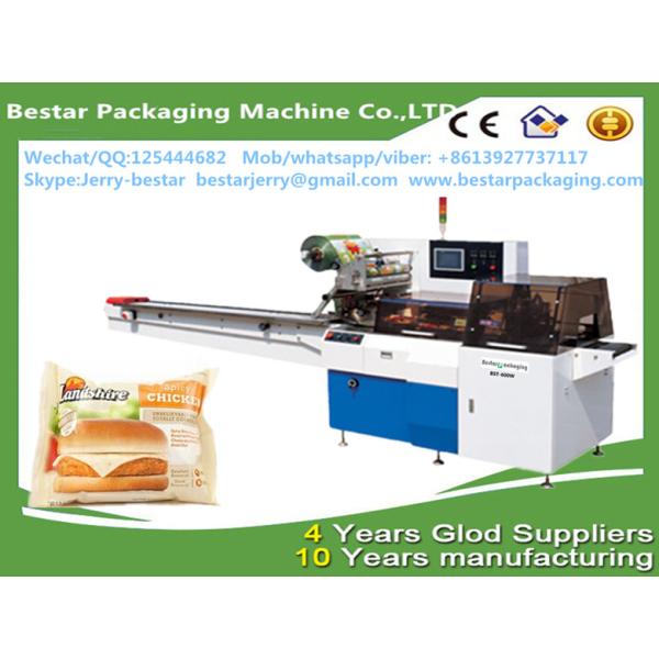 Cake Cookies French Bread Chocolates Pillow Packing Machine bestar packaging