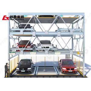 Metal Frame Light Prefabricated Steel Structure Parking Lots