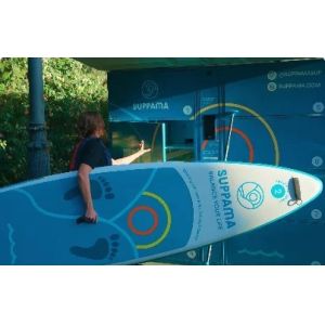 Automated SUP Kayak Vending Machine for Outdoor Rentals