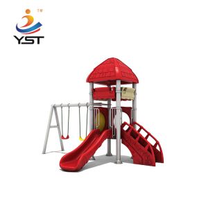Cheap Outdoor Polyethylene Kids Playground Slide With Galvanized Steel Pipe for sale