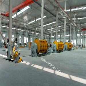 China 1+12+18+24/500 Copper Aluminum Power Cable Manufacturing Equipment Rigid Frame Stranding Machine on sale