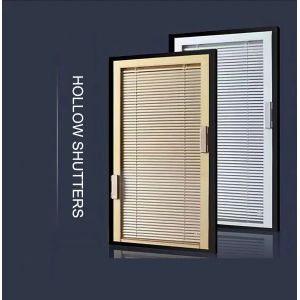 Cheap Modern Design Style Mineral Shutters Window with Easy Installation and Magnetic Control for sale