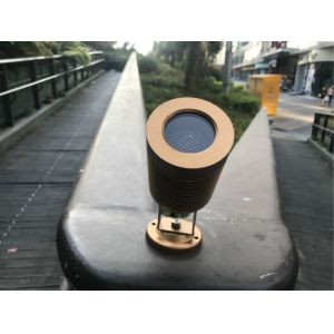 Bronze Retro Style LED Garden Spotlight Cree 12W 8W RGBW 4 In 1 For Outdoor