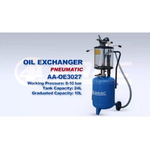 AA4C 80L Pneumatic Waste Oil Collector with Suction Tube Auto car waste Oil