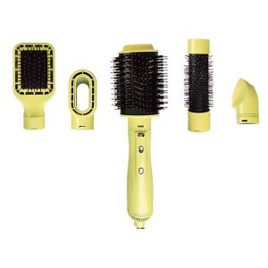 China 1000 Watt Electric Hair Brush Dryer , 110/240V One Step Hair Dryer Volumizer on sale