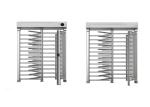 RFID Barcode Reader Intelligent Rotating Turn Style Gate Barrier For Dual Access