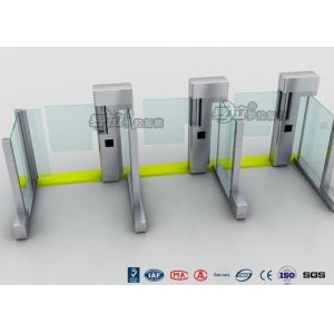 Turnstyle Door Turnstile Access Control System Arm Swing Barrier Gates For Bank