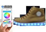 App Controlled Light Up Shoes , Custom Simulation Led Luminous Shoes