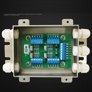 4 Way Weighing Sensor Stainless Steel Load Cell Summing Junction Box Enclosure