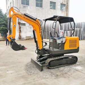 Crawler Mini Hydraulic Excavator Boom Swing 2T Mini Digger With Changchai Engine