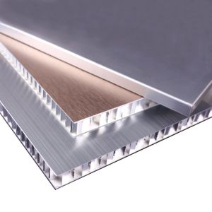China Anodized / PVDF Coated Curved Aluminum Honeycomb Panel on sale
