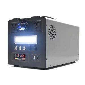 1500W Portable Power Bank Station, Portable 220v Outdoor Power Station Inverter