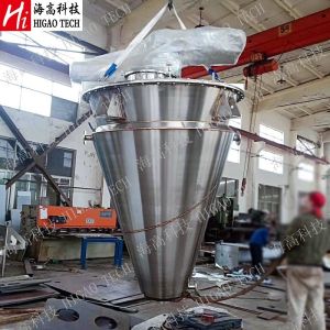 316L Vertical Conical Ribbon Blender 5000L Double Conical Powder Mixer