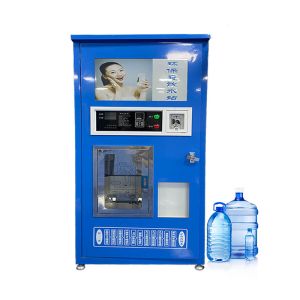 Water Vending Machine With RO System Filter and Front Door Open Design Easy to