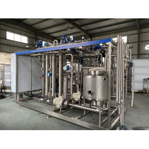 Customized 500-20000 L/H Pasteurizer For Orange/Apple/Coconut Juice Processing