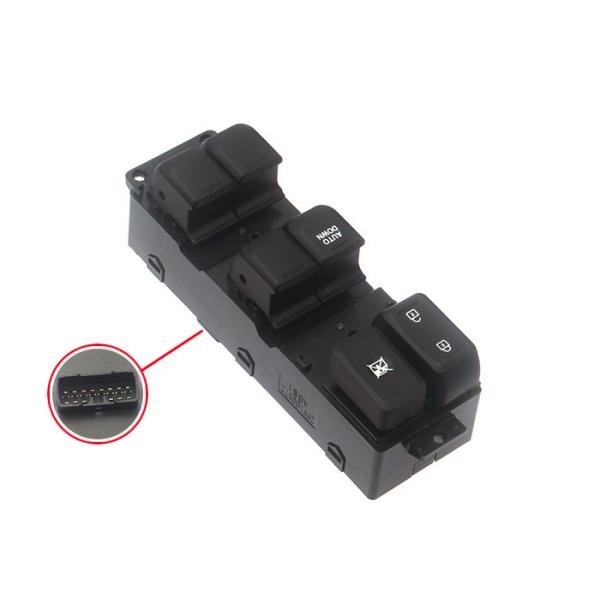 Front LH Hyundai Electric Window Switch For Kia Pride Forte With Four Open