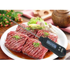 Pocket Waterproof Quick Read Meat Thermometer With Calibration Hold Function