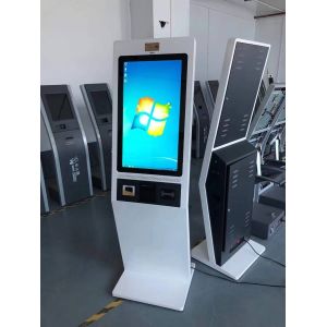 Visitor Registration Payment 400cd/M2 Self Service Kiosk Machine 32 inch