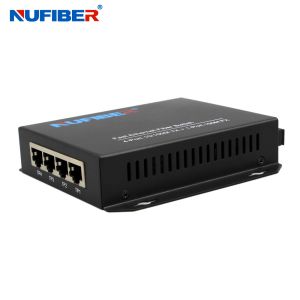 100M 4 Port Ethernet Switch , 1310nm 20km Optical Ethernet Switch