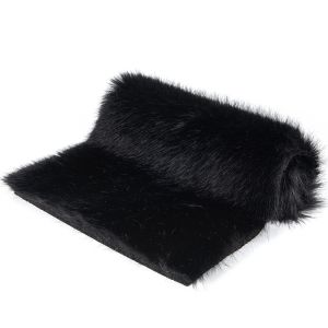 ODM Soft Artificial Fox Fur Fabric for Lady Coats and Jackets in 58/60 Width