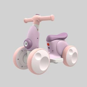 Bubble Device Wheel Balancing And Alignment For Ride On Toy Scooter