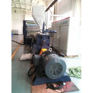 PP Flat Yarn Polystyrene Tape Extrusion Line For Plastic Woven Bag 140kg / H