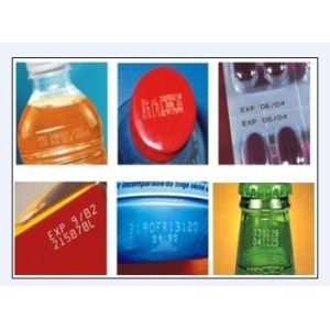 932 nm CO2 Laser Date Coding Machine For PET Mineral Water Bottle