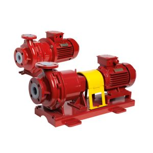 Fluoropolymer Lined Centrifugal Magnetic Pump For Nitric Acid