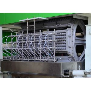 Auto Recycling Paper Egg Tray Machine , Fruit tray / Egg Carton Pulp Moulded