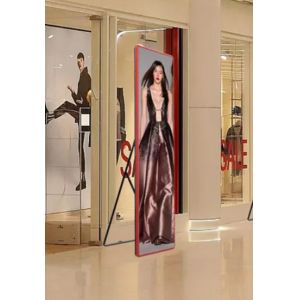 P1.86 Led Digital Advertising Display 6mm Thickness With Creative Installation