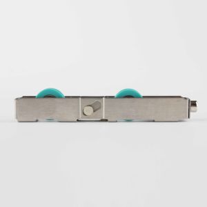 Two Bearing Wheel 201SS Material Sliding Door Roller Wheel for PVC Sliding