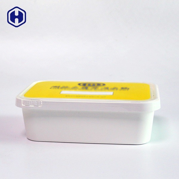 Recyclable Square Plastic Boxes With Lids Stackable Space Saving Anti Counterfei