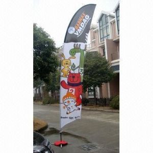 Custom Outdoor Feather Flags Banner With Digital Sublimation Printing