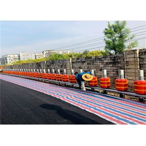 Steel Guardrail Barrier 1.2m Panels 2.5m Length Bolting Installation Method
