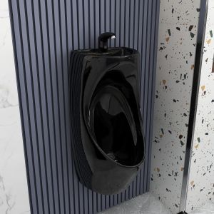 Convenient Hygienic Wall Hung Urinal 740*310*350mm Built In Filter
