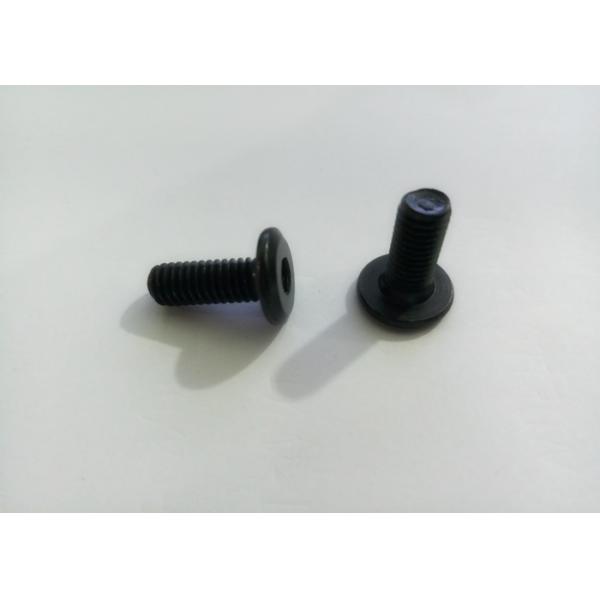 Quality M6 M8 Furniture Screws Connecting Bolts , Flat Head Bolt With Black Zinc wholesale