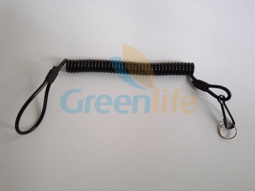 Heavy Duty Reingforced Solid Balck PU Coated 4.0mmDia Wire 1.2mm Inside Steel