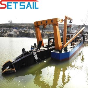 Weichai Diesel Engine 6 Inch Cutter Suction Sand Dredger for Heavy Duty Sand