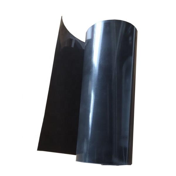 Smooth Surface HDPE geo membrane 500 micron Black Shrimp fish pond liner Length