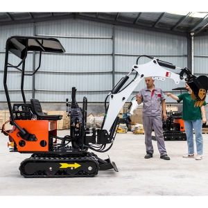 China Wheel Towable Hydraulic Crawler Excavator Mini Backhoe Loader on sale