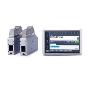 Dual Printheads Thermal Inkjet Printer 300DPI 100m/Min Tij Inkjet Printer