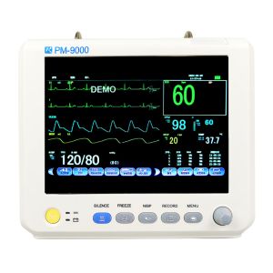 Cheap Bedside 7 Inch Multiparameters Vital Signs Monitor For Hospital Emergency for sale