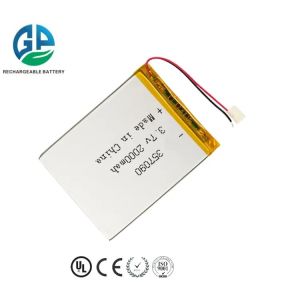 3.7 V 2000mah 357090 Lithium Ion Polymer Power Bank For Rc Helicopter
