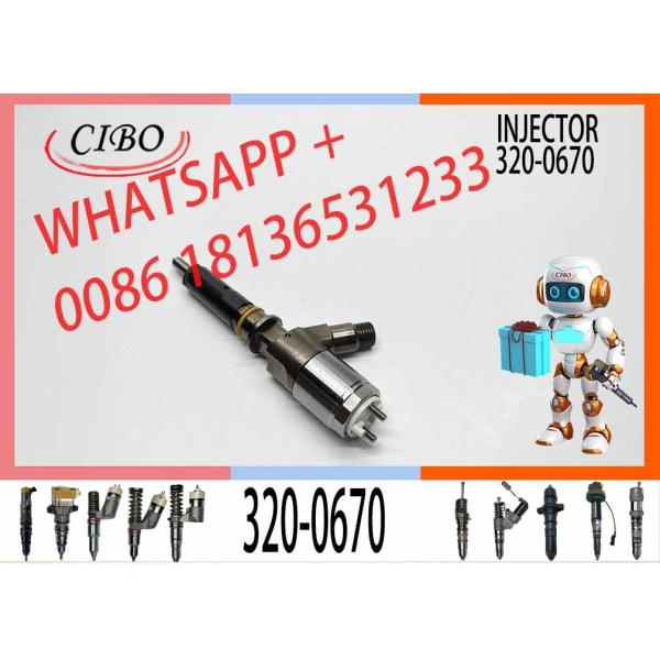 Quality Fuel Injector 320-0670  326-4700 326-4756 326-4740 10R-7951 2645A717 10R-7675  For C+ C6.6 1106D wholesale
