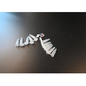 Robust Laboratory PCR Strip Tubes 0.2 ml High Speed Biomarker Analysis