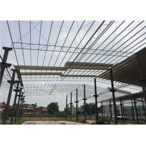 Modern Design Pre Built Steel Structure Warehouse Customized Size / Design